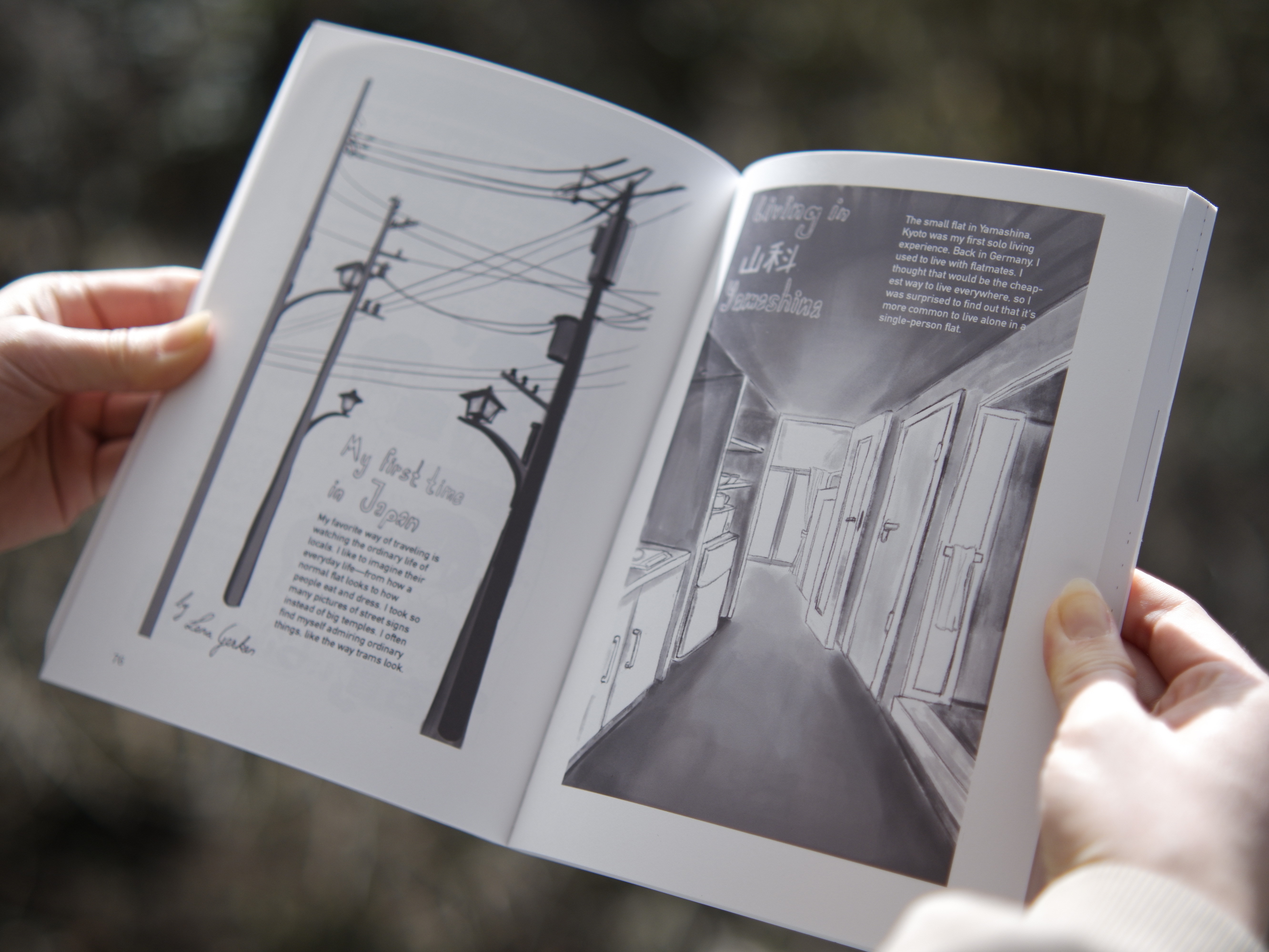 Project preview for Japan — Illustration Essay.